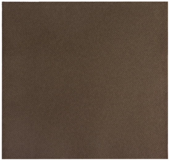 Immagine di COPRIMACCHIA AIRLAID MARRONE CACAO - 100X100 cm 25PZ