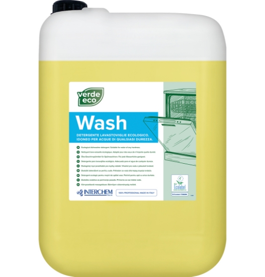 Immagine di VERDE ECO WASH LIQUIDO PER LAVASTOVIGLE 12KG