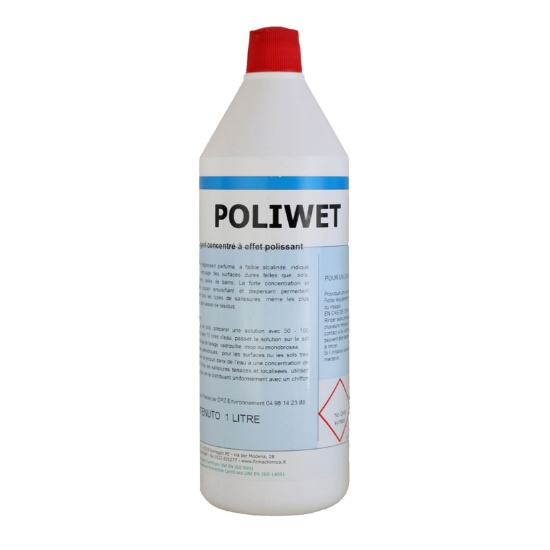 Immagine di POLIWET DETERGENTE LUCIDANTE 1LT 12PZ