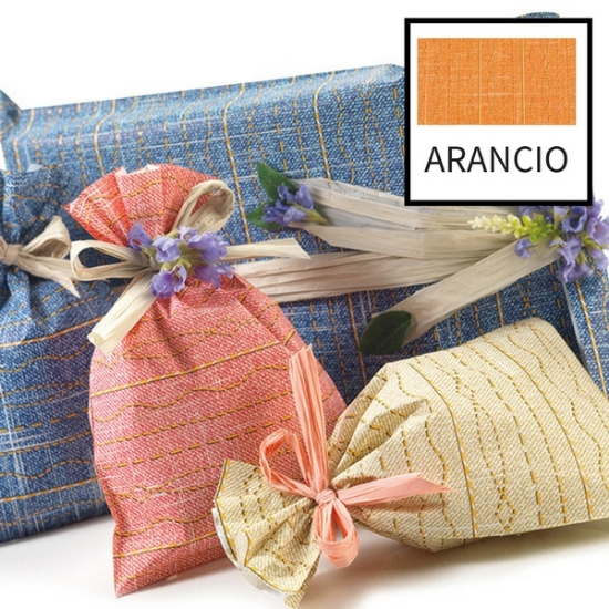 Immagine di BUSTE DENIM ARANCIO 25X40 50PZ