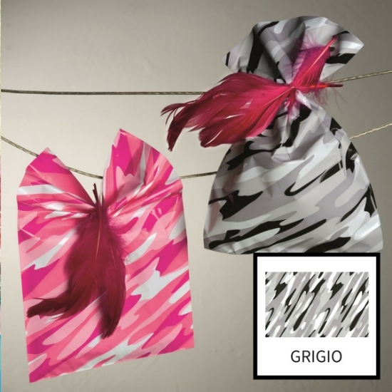 Immagine di BUSTE CAMOUFLAGE GRIGIO 20X32 50PZ